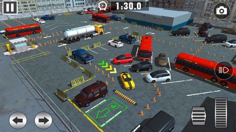 3D汽车停车处