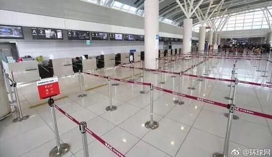 韩国机场中国游客稀少